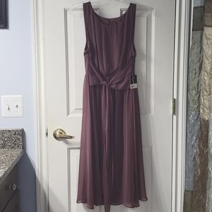 Simply Vera Wang Tie Waist Handkerchief Dress